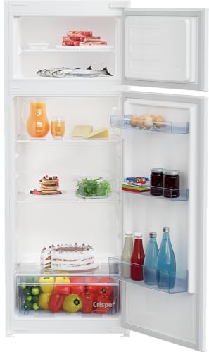 Beko BDSA250K4SN b100 Integrierbare Kühl-/Gefrierkombination, 220 l Nutzinhalt, 176 l Kühlen, 44 l Gefrieren, 145er Nische, Schlepptürtechnik, 37 dB, Einbau-Gerät, weiß Beko BDSA250K4SN b100 Integrierbare Kühl-/Gefrierkombination, 220 l Nutzinhalt, 176 l Kühlen, 44 l Gefrieren, 145er Nische, Schlepptürtechnik, 37 dB, Einbau-Gerät, weiß von Beko