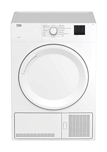 Beko DC 7130 N b100 Kondenstrockner, 7 kg, Elektronische Feuchtemessung, Automatischer Knitterschutz, AquaWave-Schontrommel, 15 Programme, Express Programm von Beko