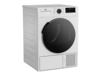 Beko DHC946GX, Freistehend, Frontlader, Wärmepumpe, Weiß, Drehregler, Berührung, Rechts von Beko