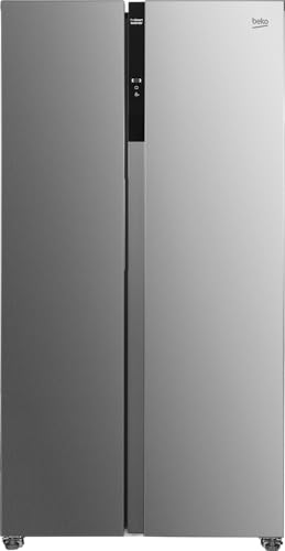 Beko GNO5322XPN Side-by-Side, Kühlschrank, Gefrierschrank, 532 l Gesamtvolumen, 347 Liter Kühlbereich, 185 Liter Gefrierbereich, Multifunktionsdisplay, Schnellkühlen, Türalarm, Edelstahl-Look Beko GNO5322XPN Side-by-Side, Kühlschrank, Gefrierschrank, 532 l Gesamtvolumen, 347 Liter Kühlbereich, 185 Liter Gefrierbereich, Multifunktionsdisplay, Schnellkühlen, Türalarm, Edelstahl-Look von Beko