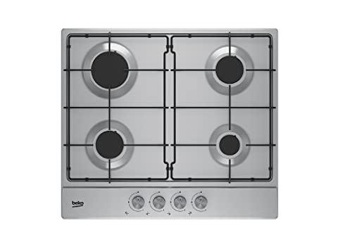 Beko HIAG64223S 4-Flammen, Gaskochfeld, h×560×490, rostfrei von Beko