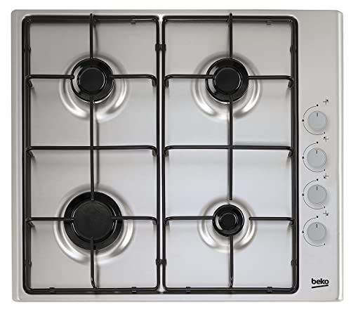 Beko HIGG641C3SX Acciaio inossidabile Da incasso 60 cm Gas 4 Fornello(i) von Beko