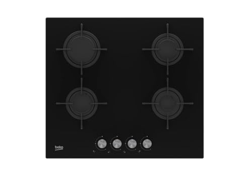 Beko HILG 64220 S Eingebaut Gas Schwarz Kochfeld von Beko