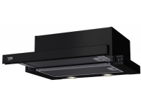 Beko HNT 62210 B, 224 m³/h, Geleitet, 60 dB, 60 dB, Halb eingebaut (Pullout), Schwarz von Beko