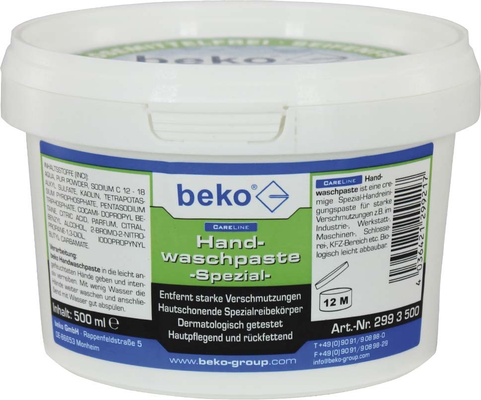 Beko Handwaschpaste 2993500 Beko Handwaschpaste 2993500 von Beko