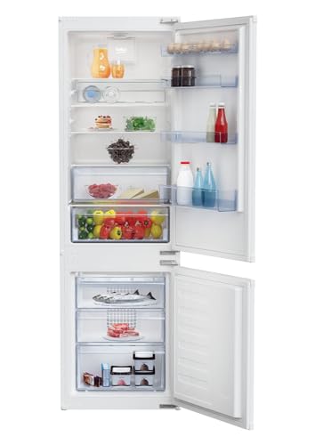 Beko Kühlschrank Inc Combi 271 l H177 statisches LED-Licht Türen umkehrbar Beko Kühlschrank Inc Combi 271 l H177 statisches LED-Licht Türen umkehrbar von Beko