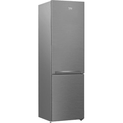 Beko RCSA300K30SN freistehende Kühl-/Gefrierkombination, 3 Gefrierschubladen, MinFrost® minimale Eisbildung, 38 dB, 291 l Gesamtrauminhalt, 204 l Kühlen, 87 l Gefrieren, Silber von Beko