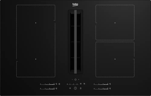 Beko TABLE DE CUISSON ASPIRANTE HIXI84700UF Schwarz Glaskeramik Induktion Digitaler Touch Beko TABLE DE CUISSON ASPIRANTE HIXI84700UF Schwarz Glaskeramik Induktion Digitaler Touch von Beko