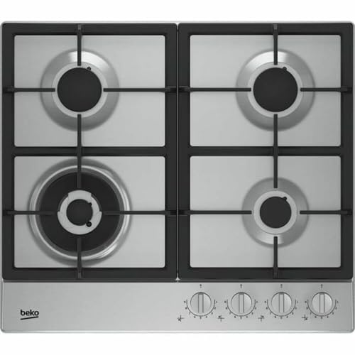 Gaskochfeld - BEKO -3 Gaz + 1 Wok - L60 cm - HIAW64325SX Gaskochfeld - BEKO -3 Gaz + 1 Wok - L60 cm - HIAW64325SX von Beko
