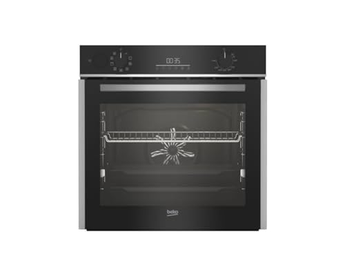Pyrolyse-Einbaubackofen Umluft und Rührhitze BEKO BCBIS14300MPSE Edelstahl Kalte Tür 72 l 59,4 cm Pyrolyse-Einbaubackofen Umluft und Rührhitze BEKO BCBIS14300MPSE Edelstahl Kalte Tür 72 l 59,4 cm von Beko