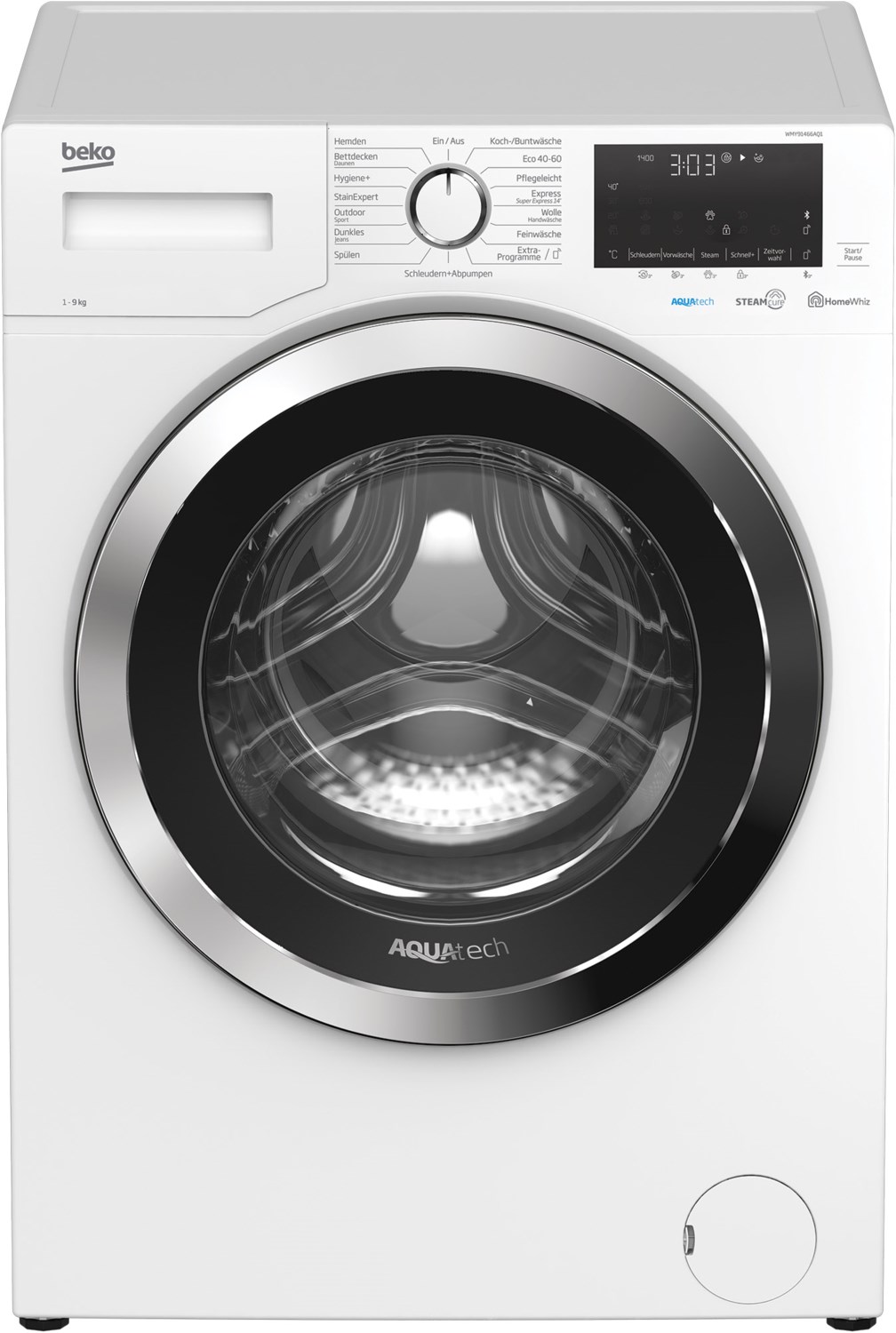 WMY91466AQ1 Stand-Waschmaschine-Frontlader weiß / A von Beko