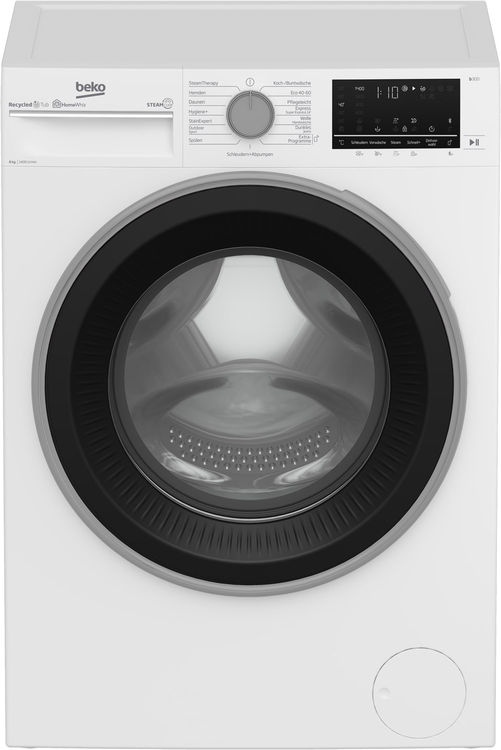 b300 B3WFU58415W1 Stand-Waschmaschine-Frontlader weiß / A von Beko