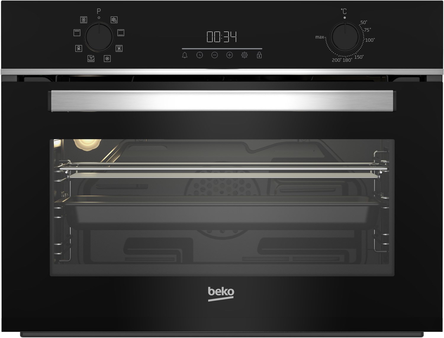b300 BBCM13300X Kompakt-Backofen edelstahl / A b300 BBCM13300X Kompakt-Backofen edelstahl / A von Beko