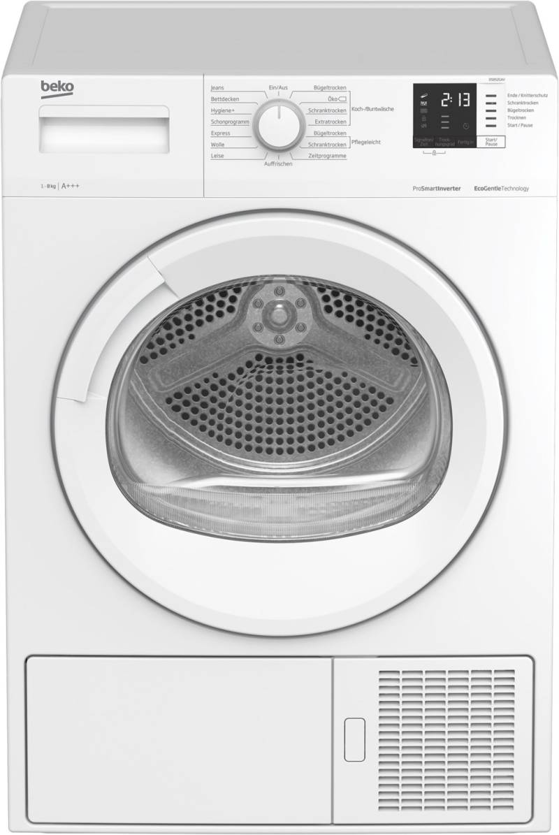 b300 DS852GAV Wärmepumpentrockner weiß / A+++ von Beko