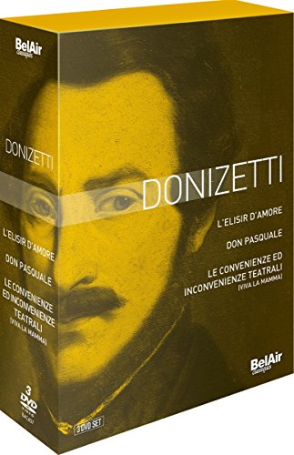Donizetti - L'Elisir d'Amore/Don Pasquale/Viva La Mamma [3 DVDs] von Bel Air Classiques