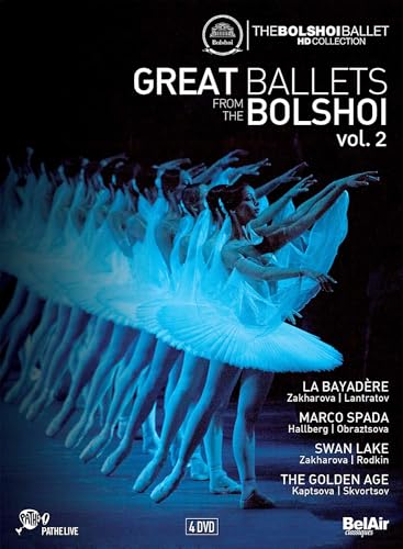 Great Ballets Bolshoi Vol.2 [Orchestra of the State Academic Bolshoi Theater of Moscow; Pavel Sorokin; Alexey Bogorad] [Bel Air Classiques: BAC619] [4 DVDs] von Bel Air Classiques