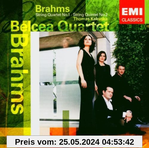Brahms: Streichquartett Nr. 1 und Streichquintett Nr. 2 von Belcea Quartet