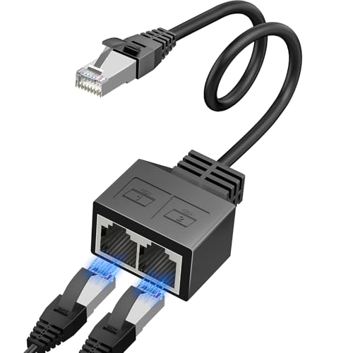 Belcompany 1 x LAN-Ethernet-Splitter-Adapter Belcompany 1 x LAN-Ethernet-Splitter-Adapter von Belcompany