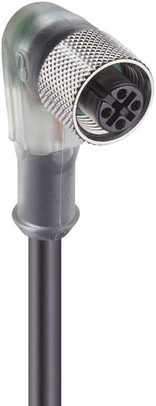 5 Stk. Belden Kupplg.m.Schraubv.+LED,gew RKWT/LED P4-07/5m 11540 von Belden