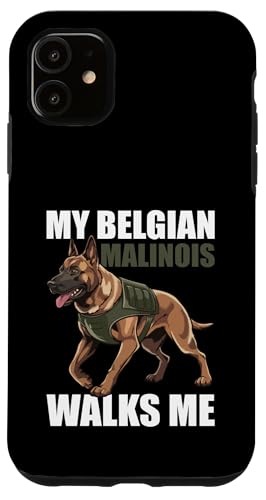 Belgischer Malinois Hund Hülle für iPhone 11 Belgischer Malinois Hund Hülle für iPhone 11 von Belgian Malinois Gifts