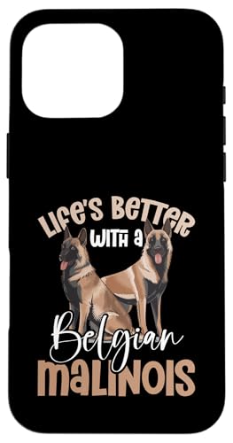 Belgischer Malinois Hund Hülle für iPhone 16 Pro Max Belgischer Malinois Hund Hülle für iPhone 16 Pro Max von Belgian Malinois Gifts