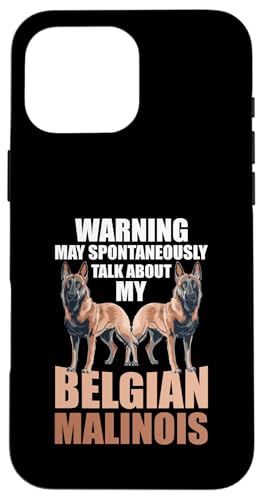 Belgischer Malinois Hund Hülle für iPhone 16 Pro Max Belgischer Malinois Hund Hülle für iPhone 16 Pro Max von Belgian Malinois Gifts