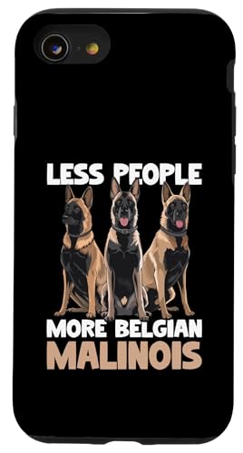 Belgischer Malinois Hund Hülle für iPhone SE (2020) / 7 / 8 von Belgian Malinois Gifts