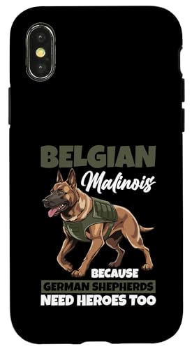 Belgischer Malinois Hund Hülle für iPhone X/XS Belgischer Malinois Hund Hülle für iPhone X/XS von Belgian Malinois Gifts