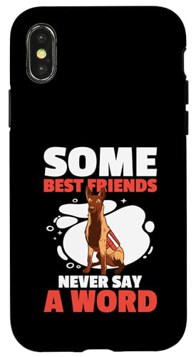 Belgischer Malinois Hund Hülle für iPhone X/XS Belgischer Malinois Hund Hülle für iPhone X/XS von Belgian Malinois Gifts