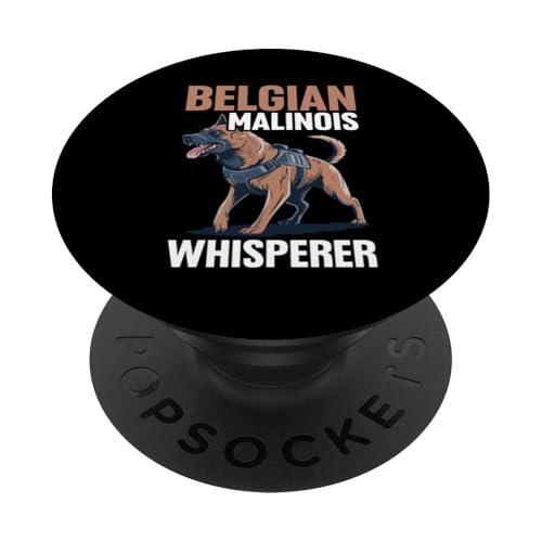 Belgischer Malinois Hund PopSockets Klebender PopGrip Belgischer Malinois Hund PopSockets Klebender PopGrip von Belgian Malinois Gifts
