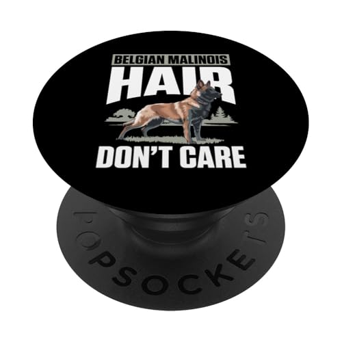 Belgischer Malinois Hund PopSockets Klebender PopGrip von Belgian Malinois Gifts