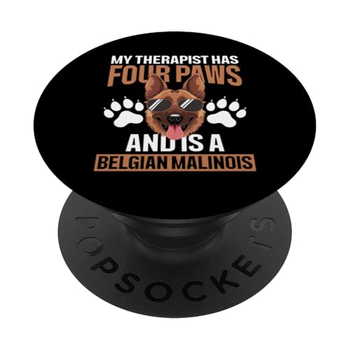 Belgischer Malinois Hund PopSockets Klebender PopGrip Belgischer Malinois Hund PopSockets Klebender PopGrip von Belgian Malinois Gifts