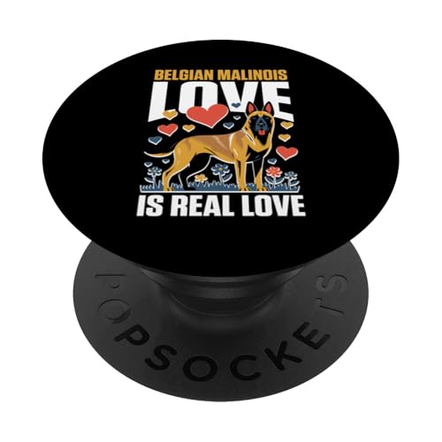 Belgischer Malinois Hund PopSockets Klebender PopGrip Belgischer Malinois Hund PopSockets Klebender PopGrip von Belgian Malinois Gifts