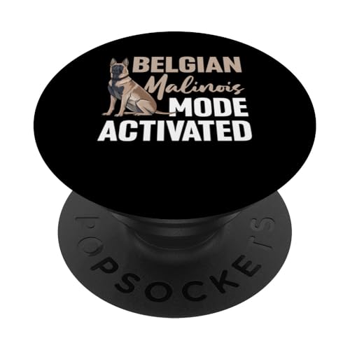 Belgischer Malinois Hund PopSockets Klebender PopGrip Belgischer Malinois Hund PopSockets Klebender PopGrip von Belgian Malinois Gifts