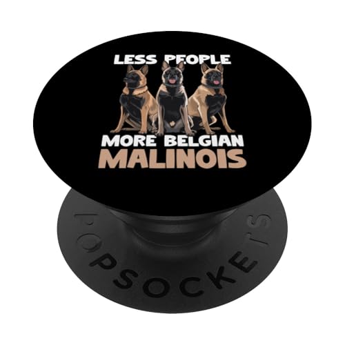 Belgischer Malinois Hund PopSockets Klebender PopGrip Belgischer Malinois Hund PopSockets Klebender PopGrip von Belgian Malinois Gifts