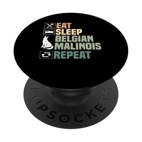 Belgischer Malinois Hund PopSockets Klebender PopGrip Belgischer Malinois Hund PopSockets Klebender PopGrip von Belgian Malinois Gifts