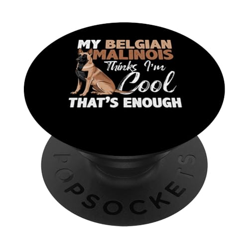 Belgischer Malinois Hund PopSockets Klebender PopGrip Belgischer Malinois Hund PopSockets Klebender PopGrip von Belgian Malinois Gifts