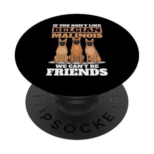 Belgischer Malinois Hund PopSockets Klebender PopGrip Belgischer Malinois Hund PopSockets Klebender PopGrip von Belgian Malinois Gifts