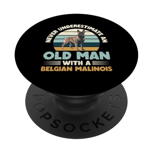 Belgischer Malinois Hund PopSockets Klebender PopGrip Belgischer Malinois Hund PopSockets Klebender PopGrip von Belgian Malinois Gifts
