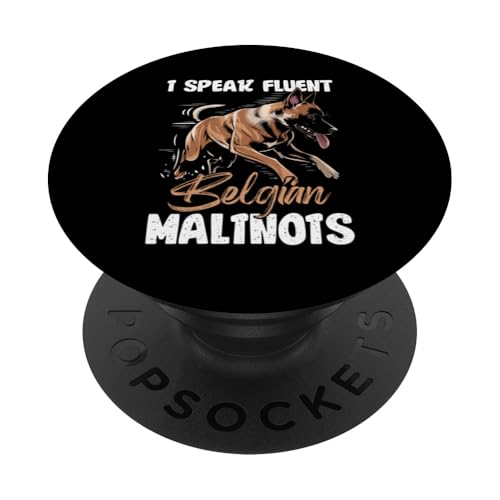 Belgischer Malinois Hund PopSockets Klebender PopGrip Belgischer Malinois Hund PopSockets Klebender PopGrip von Belgian Malinois Gifts