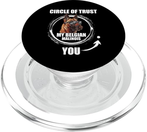 Belgischer Malinois Hund PopSockets PopGrip für MagSafe Belgischer Malinois Hund PopSockets PopGrip für MagSafe von Belgian Malinois Gifts