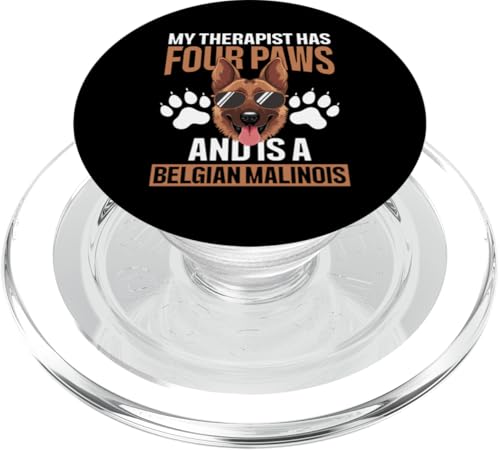 Belgischer Malinois Hund PopSockets PopGrip für MagSafe Belgischer Malinois Hund PopSockets PopGrip für MagSafe von Belgian Malinois Gifts