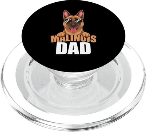 Belgischer Malinois Hund PopSockets PopGrip für MagSafe Belgischer Malinois Hund PopSockets PopGrip für MagSafe von Belgian Malinois Gifts