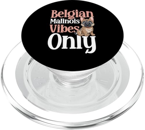 Belgischer Malinois Hund PopSockets PopGrip für MagSafe von Belgian Malinois Gifts