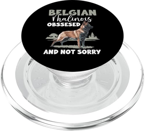 Belgischer Malinois Hund PopSockets PopGrip für MagSafe Belgischer Malinois Hund PopSockets PopGrip für MagSafe von Belgian Malinois Gifts