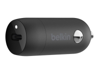 Belkin BOOST CHARGE - Auto-Netzteil - 30 Watt - 3 A - Schnellladung (24-pol. USB-C) - schwarz von Belkin Components