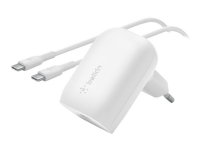 Belkin BOOST CHARGE Wandladegerät - Netzteil - PPS-Technologie - 30 Watt - 3 A - PD 3.0 (USB-C) - weiß von Belkin Components