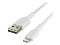 Belkin CAA002BT3MWH, 3 m, Lightning, USB A, Männlich, Männlich, Weiß von Belkin Components