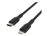 Belkin CAA003bt2MBK, 2 m, Lightning, USB C, Männlich, Männlich, Schwarz von Belkin Components