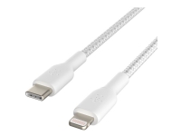 Belkin CAA004BT2MWH, 2 m, Lightning, USB C, Männlich, Männlich, Weiß von Belkin Components